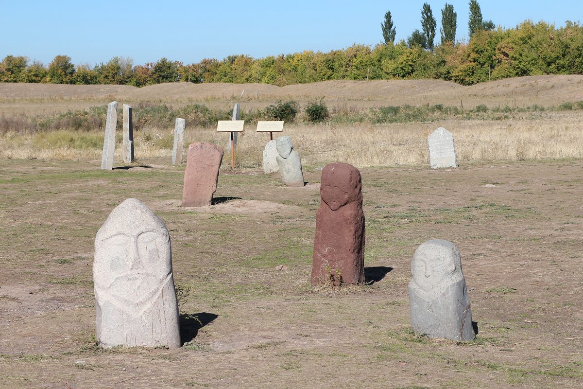 Burana Tower site, Kyrgyzstan
